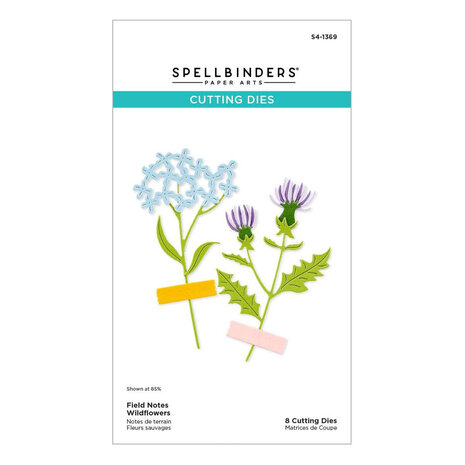 Spellbinders Field Notes Wildflowers Dies (S4-1369)