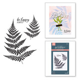 Spellbinders Field Notes Lush Ferns BetterPress Plate (BP-228)