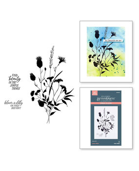 Spellbinders Field Notes Bloom Wildly BetterPress Plate (BP-229) Spellbinders Field Notes Bloom Wildly BetterPress Plate (BP-229)