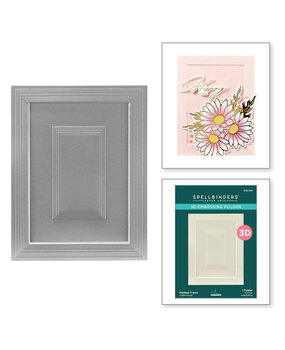 Spellbinders Yana's Daisies Molded Frame 3D Embossing Folder (E3D-130) Spellbinders Yana's Daisies Molded Frame 3D Embossing Folder (E3D-130)
