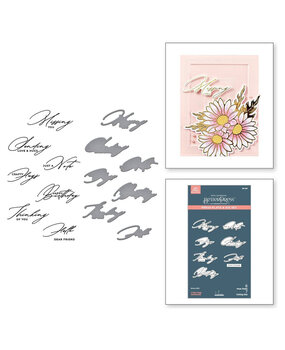 Spellbinders Yana's Daisies Crafty Hugs Sentiments Press Plate & Die Set (BP-298) Spellbinders Yana's Daisies Crafty Hugs Sentiments Press Plate & Die Set (BP-298)