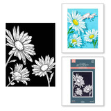 Spellbinders Yana's Daisies Daisy Trio Press Plates (BP-299)