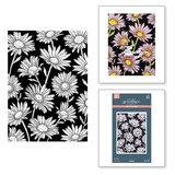 Spellbinders Yana's Daisies Daisy Shower Press Plate (BP-301)