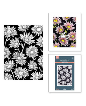 Spellbinders Yana's Daisies Daisy Shower Press Plate (BP-301)