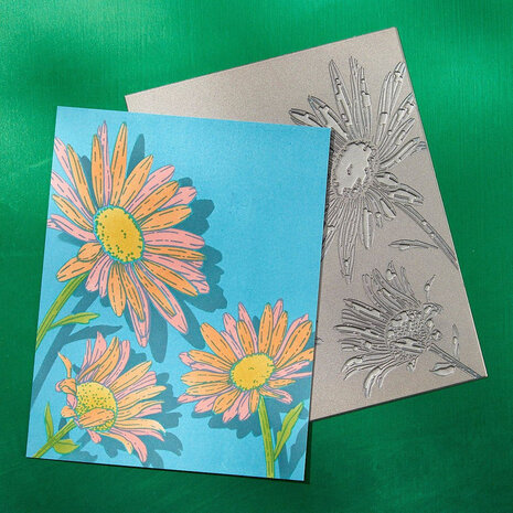 Spellbinders Yana's Daisies Daisy Trio BetterPress and Stencil Bundle (BD-0946) Spellbinders Yana's Daisies Daisy Trio BetterPress and Stencil Bundle (BD-0946)