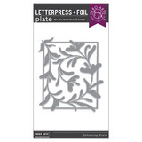 Hero Arts Lovely LetterPress Decorative Floral Letterpress & Foil Plate (HP117)