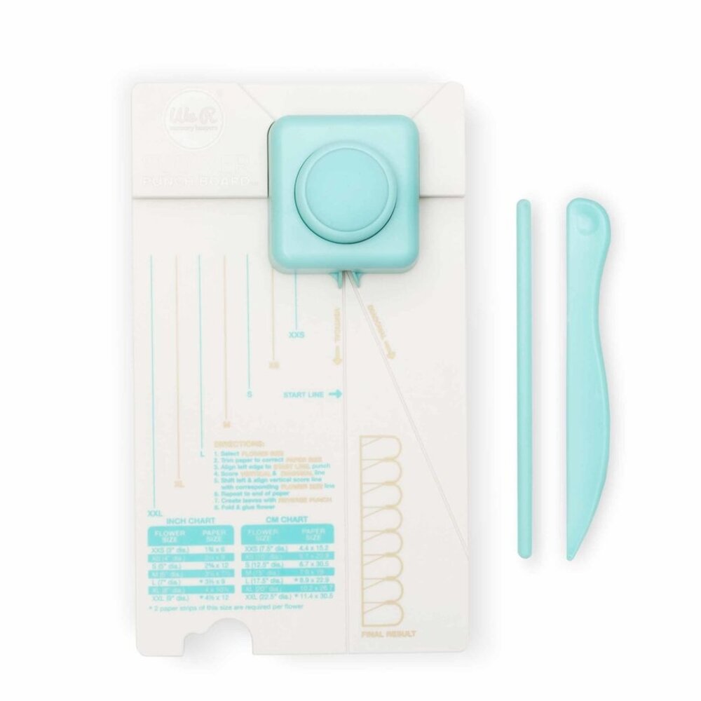 We R Memory Keepers Flower Punch Board (713425) We R Memory Keepers Flower Punch Board (713425)