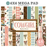 Carta Bella Cowgirl 6x6 Inch Mega Pad (CBCG436031) Carta Bella Cowgirl 6x6 Inch Mega Pad (CBCG436031)