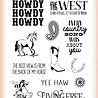 Carta Bella Cowgirl Clear Stamps Howdy Howdy Howdy (CBCG436041) Carta Bella Cowgirl Clear Stamps Howdy Howdy Howdy (CBCG436041)