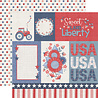 Echo Park Yankee Doodle 12x12 Inch Collection Kit (YD435016) Echo Park Yankee Doodle 12x12 Inch Collection Kit (YD435016)