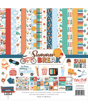 Echo Park Summer Break 12x12 Inch Collection Kit (SBR426016) Echo Park Summer Break 12x12 Inch Collection Kit (SBR426016)