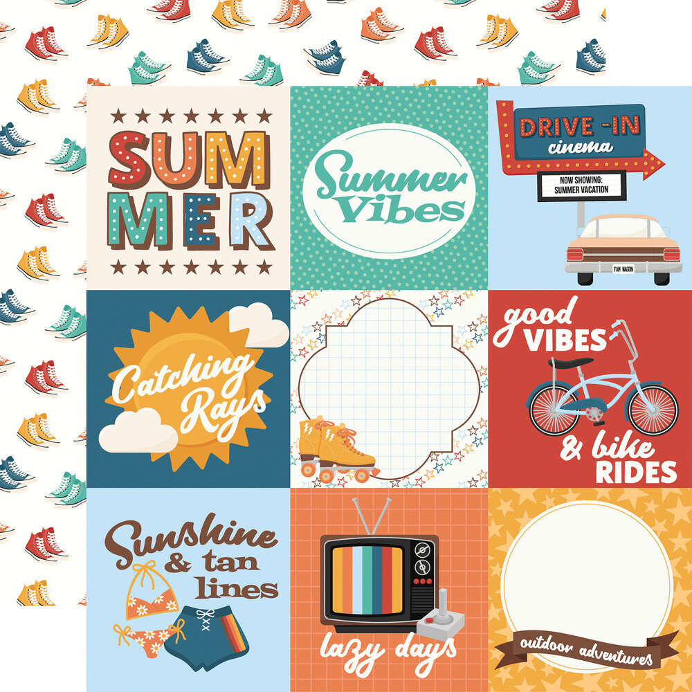Echo Park Summer Break 12x12 Inch Collection Kit (SBR426016) Echo Park Summer Break 12x12 Inch Collection Kit (SBR426016)