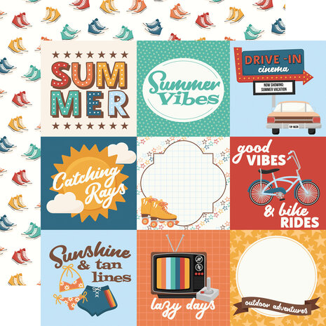 Echo Park Summer Break 12x12 Inch Collection Kit (SBR426016) Echo Park Summer Break 12x12 Inch Collection Kit (SBR426016)