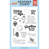 Echo Park Summer Break Clear Stamp Catching Some Rays (SBR426048)