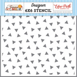 Echo Park Summer Break Stencil Triangle Toss (SBR426033)