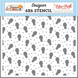 Echo Park Summer Break Stencil Sweet Treat Ice Cream (SBR426035)
