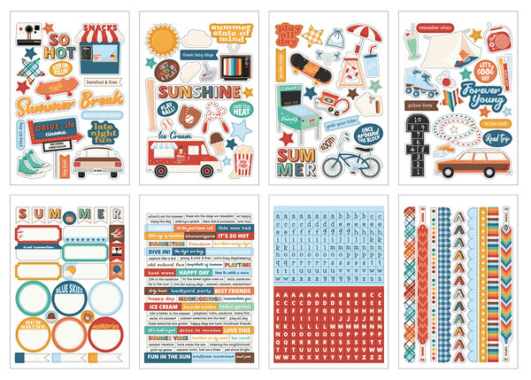 Echo Park Summer Break Sticker Book (SBR426029) Echo Park Summer Break Sticker Book (SBR426029)