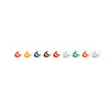 Echo Park Summer Break Washi Tape Summer Sneakers (SBR426037) Echo Park Summer Break Washi Tape Summer Sneakers (SBR426037)
