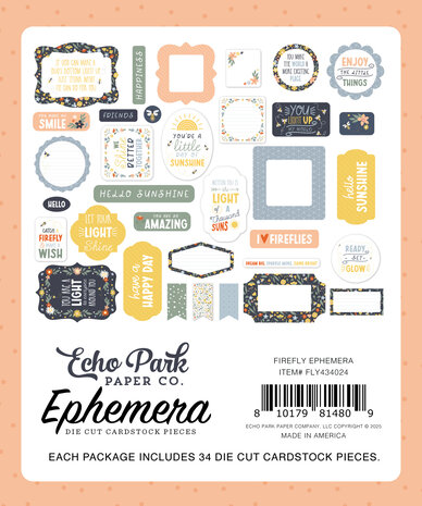 Echo Park Firefly Ephemera (FLY434024) Echo Park Firefly Ephemera (FLY434024)