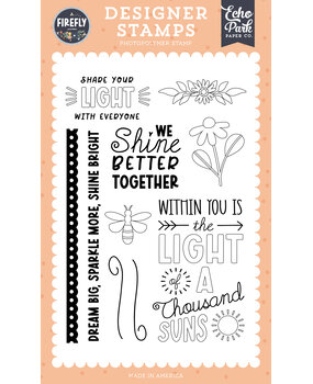 Echo Park Firefly Clear Stamp Thousand Suns (FLY434046)