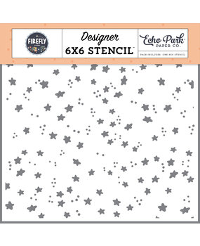 Echo Park Firefly Stencil Shine Better Stars (FLY434035) Echo Park Firefly Stencil Shine Better Stars (FLY434035)