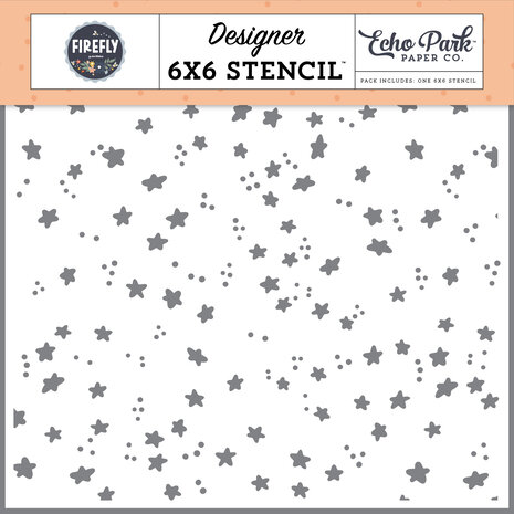 Echo Park Firefly Stencil Shine Better Stars (FLY434035) Echo Park Firefly Stencil Shine Better Stars (FLY434035)