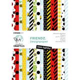 Creative Craftlab Friendz Bee-lightful A5 Paper Pad (CCL-FR-DPP317)
