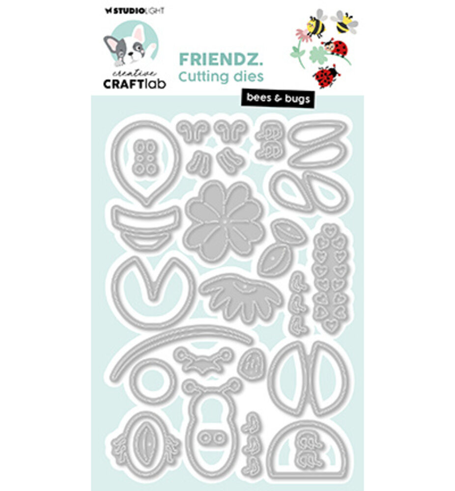 Creative Craftlab Friendz Dies Bees & Bugs (CCL-FR-CD1009) Creative Craftlab Friendz Dies Bees & Bugs (CCL-FR-CD1009)