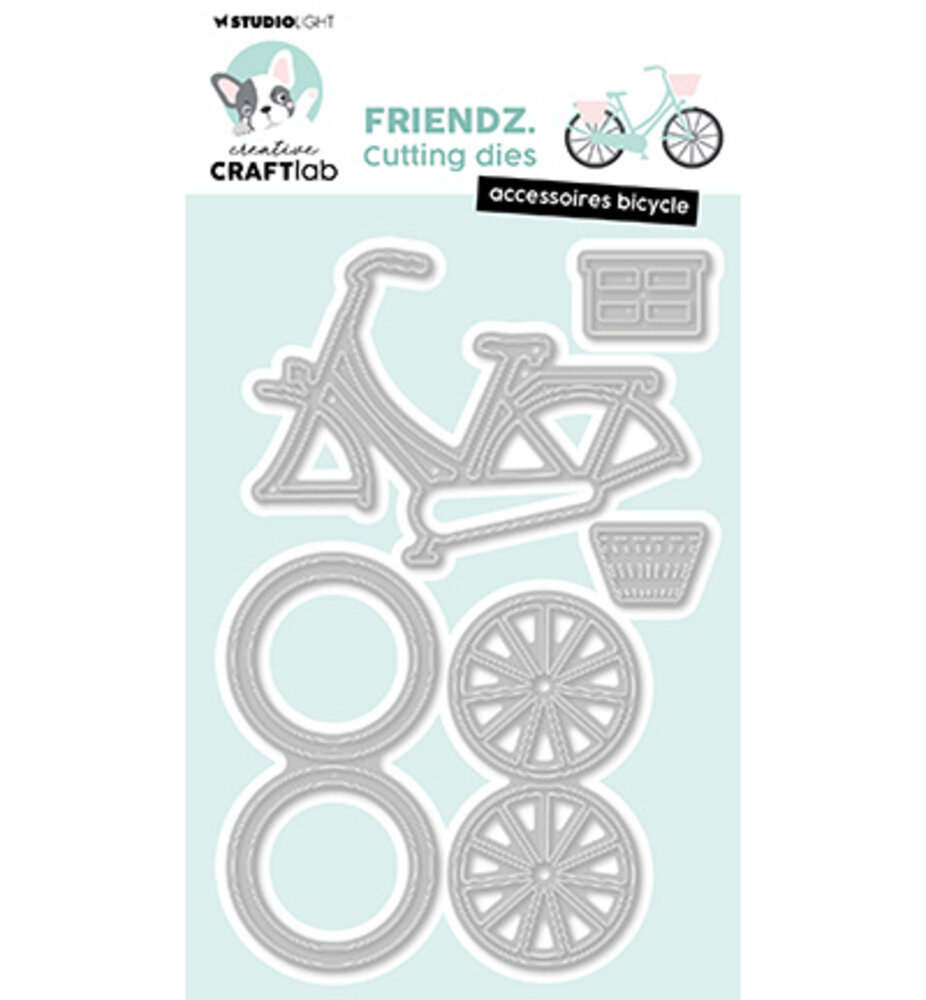 Creative Craftlab Friendz Dies Bicycle (CCL-FR-CD1010) Creative Craftlab Friendz Dies Bicycle (CCL-FR-CD1010)