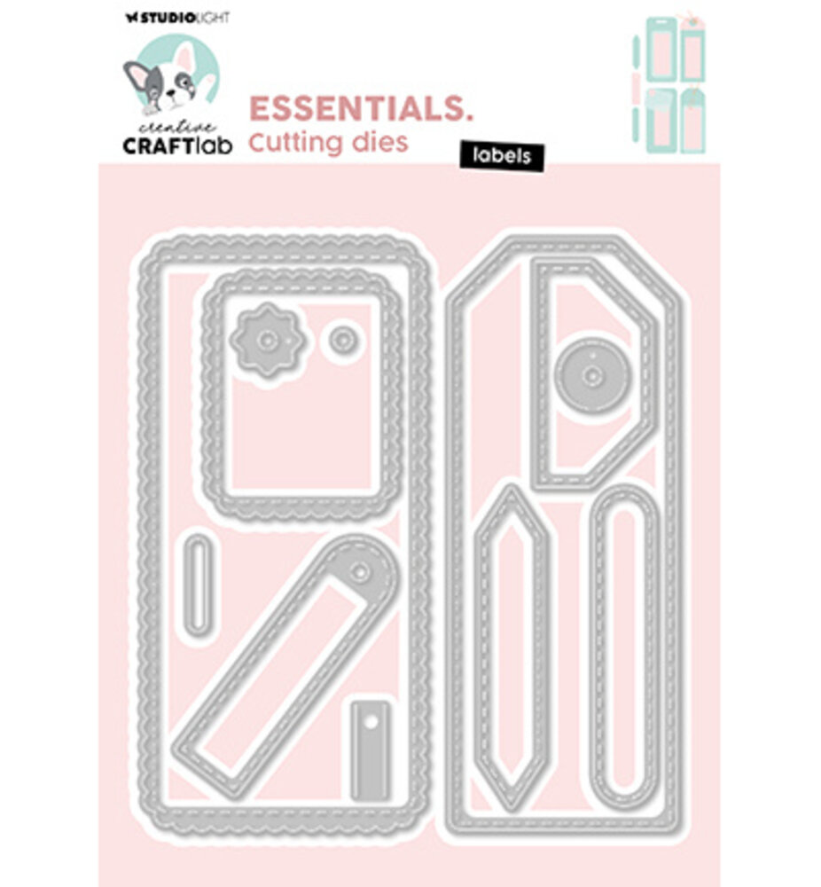 Creative Craftlab Essentials Dies Labels (CCL-ES-CD986)