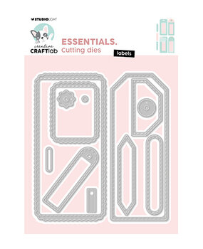 Creative Craftlab Essentials Dies Labels (CCL-ES-CD986) Creative Craftlab Essentials Dies Labels (CCL-ES-CD986)