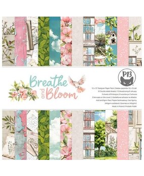 P13 Breathe and Bloom 12x12 Inch Paper Pad (P13-BLO-08) P13 Breathe and Bloom 12x12 Inch Paper Pad (P13-BLO-08)