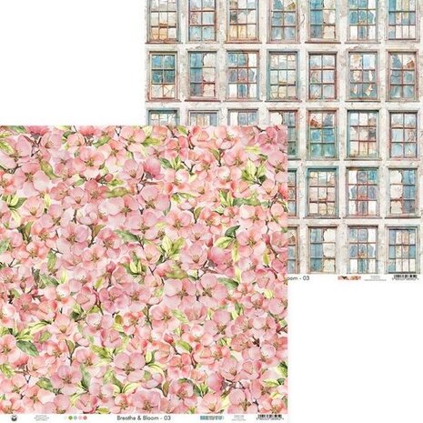 P13 Breathe and Bloom 12x12 Inch Paper Pad (P13-BLO-08) P13 Breathe and Bloom 12x12 Inch Paper Pad (P13-BLO-08)