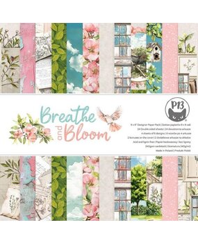P13 Breathe and Bloom 6x6 Inch Paper Pad (P13-BLO-09) P13 Breathe and Bloom 6x6 Inch Paper Pad (P13-BLO-09)