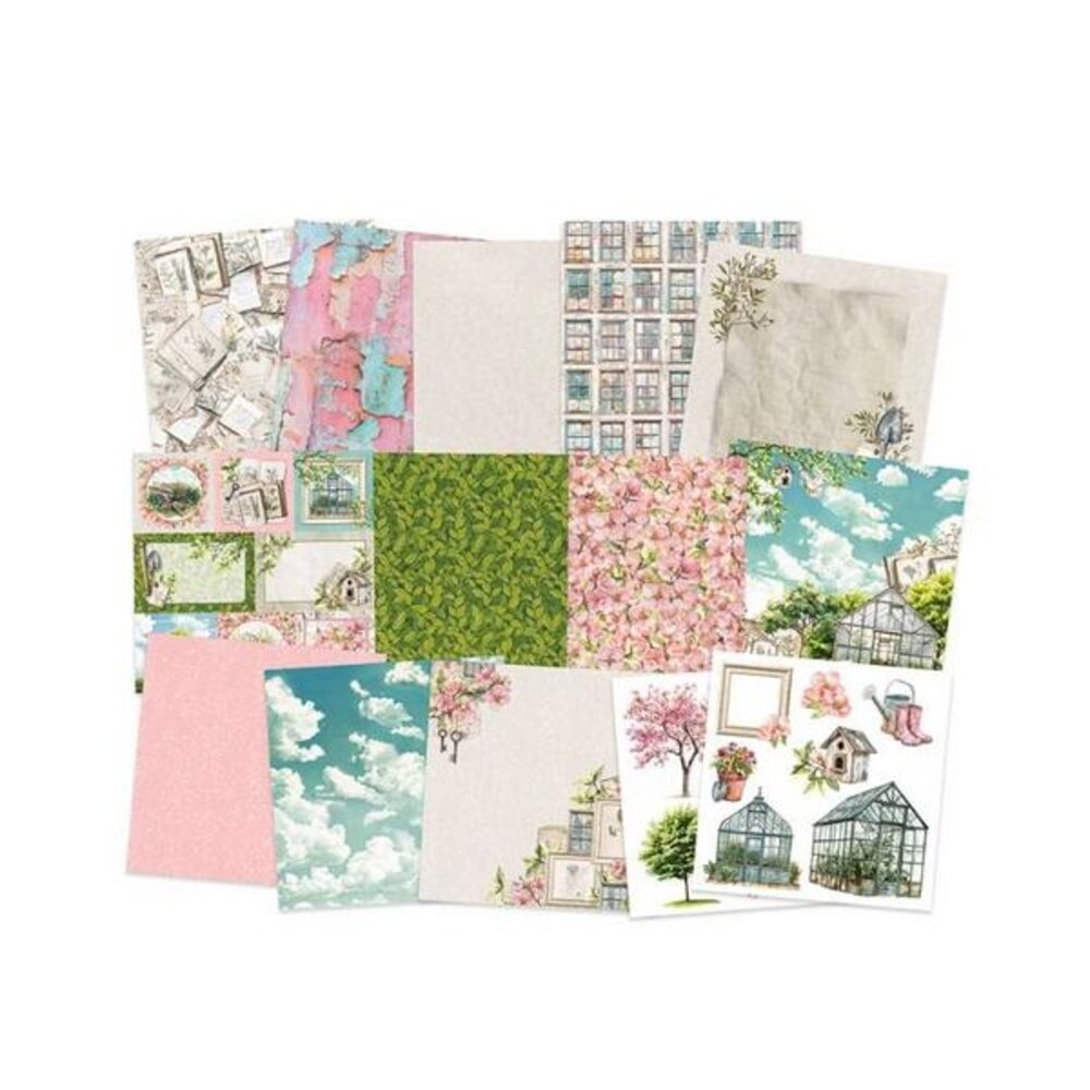 P13 Breathe and Bloom 6x6 Inch Paper Pad (P13-BLO-09) P13 Breathe and Bloom 6x6 Inch Paper Pad (P13-BLO-09)