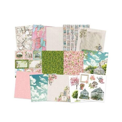 P13 Breathe and Bloom 6x6 Inch Paper Pad (P13-BLO-09) P13 Breathe and Bloom 6x6 Inch Paper Pad (P13-BLO-09)