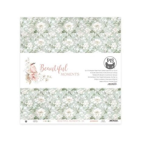 P13 Beautiful Moments 12x12 Inch Paper Set (P13-BEA-14) P13 Beautiful Moments 12x12 Inch Paper Set (P13-BEA-14)