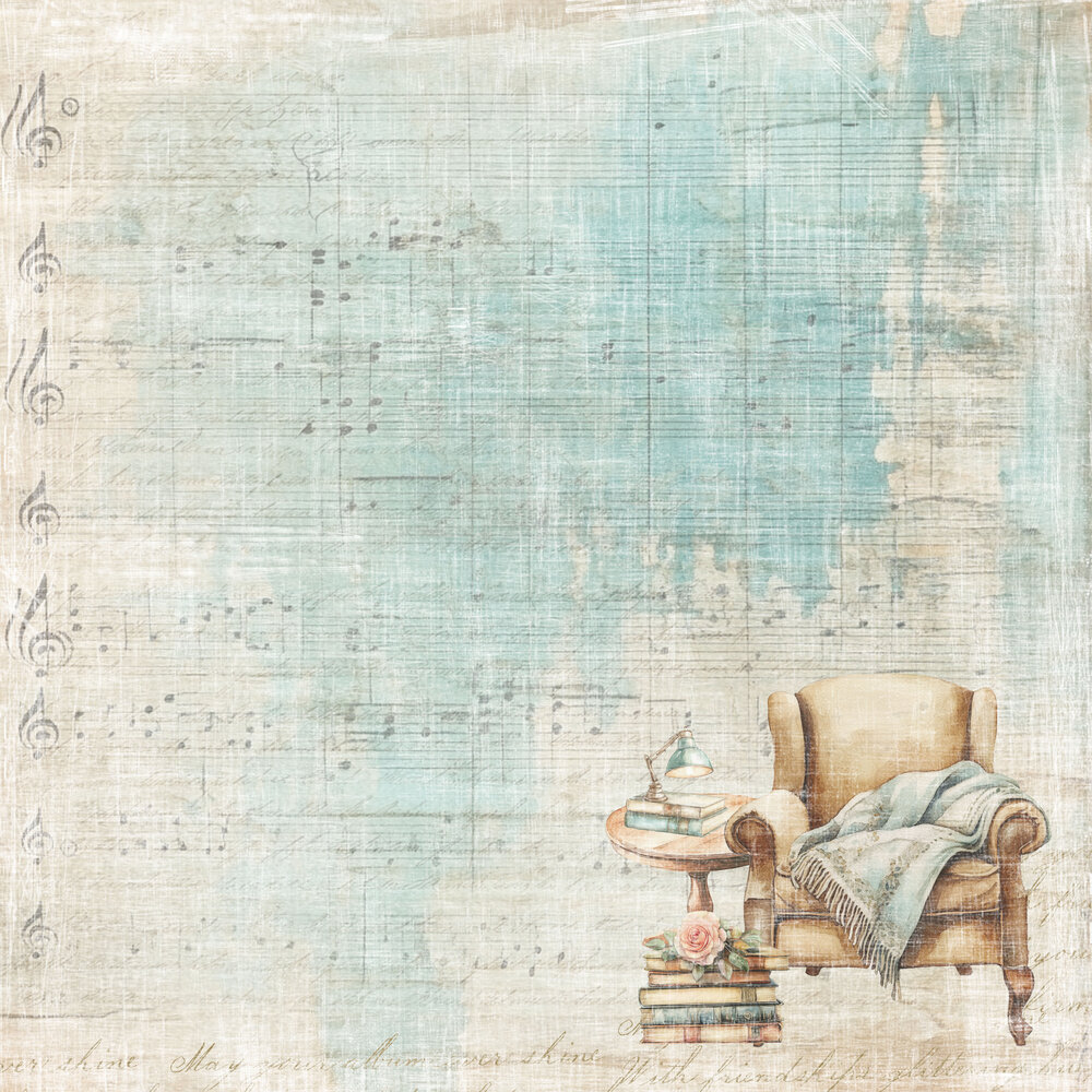 Reprint The Bookshop 12x12 Inch Paper Pack (CRP087) Reprint The Bookshop 12x12 Inch Paper Pack (CRP087)