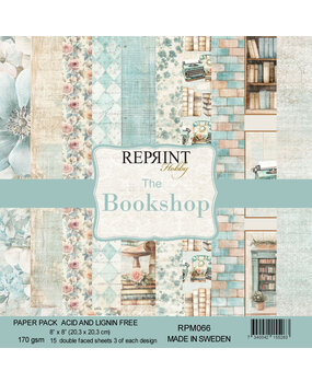 Reprint The Bookshop 8x8 Inch Paper Pack (RPM066) Reprint The Bookshop 8x8 Inch Paper Pack (RPM066)