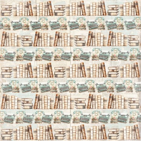 Reprint The Bookshop 8x8 Inch Paper Pack (RPM066) Reprint The Bookshop 8x8 Inch Paper Pack (RPM066)