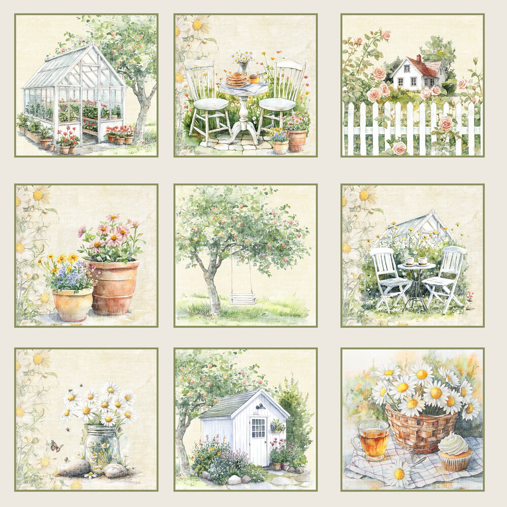 Reprint Summer 12x12 Inch Paper Pack (CRP088) Reprint Summer 12x12 Inch Paper Pack (CRP088)