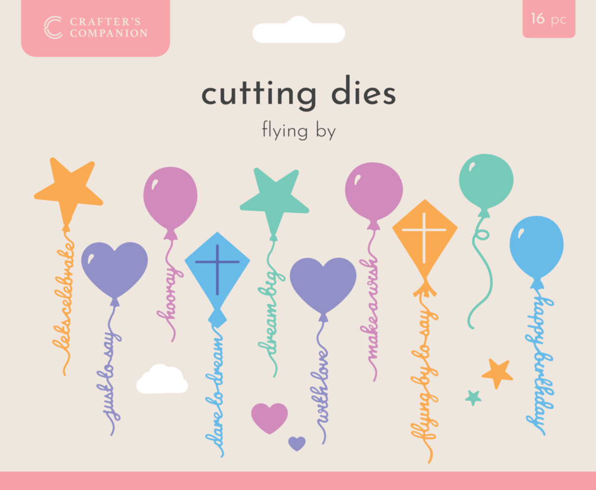 Crafter's Companion Flying By Dies (CC-MD-FLYBY) Crafter's Companion Flying By Dies (CC-MD-FLYBY)