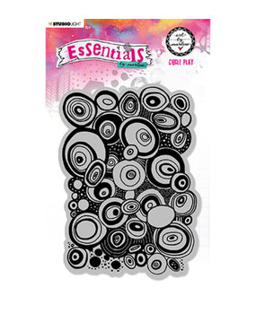 Studio Light Essentials Cling Stamp Circle Play (ABM-ES-STAMP130)* Studio Light Essentials Cling Stamp Circle Play (ABM-ES-STAMP130)*