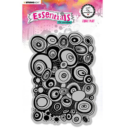 Studio Light Essentials Cling Stamp Circle Play (ABM-ES-STAMP130)