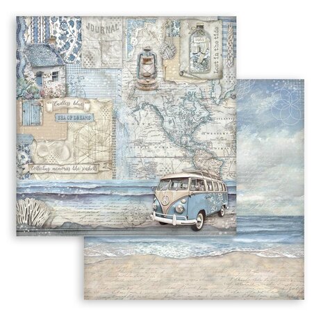 Stamperia Silent Sea 12x12 Inch Paper Pack (SBBL169)