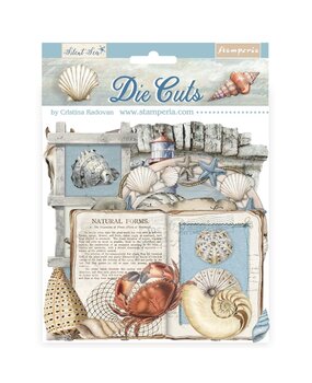 Stamperia Silent Sea Die Cuts (DFLDC115) Stamperia Silent Sea Die Cuts (DFLDC115)