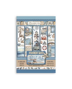 Stamperia Silent Sea A5 Washi Pad (SBW19) Stamperia Silent Sea A5 Washi Pad (SBW19)