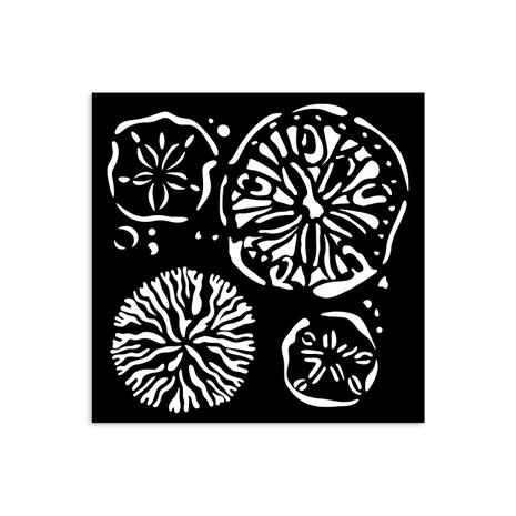 Stamperia Silent Sea Assortment Thick Stencil (8pcs) (KSTDX01) Stamperia Silent Sea Assortment Thick Stencil (8pcs) (KSTDX01)