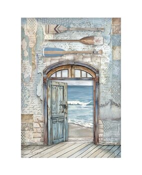 Stamperia Silent Sea A4 Rice Paper Door (DFSA41024) Stamperia Silent Sea A4 Rice Paper Door (DFSA41024)