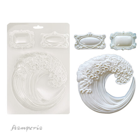 Stamperia Silent Sea A5 Soft Mould Wave (K3PTA5671) Stamperia Silent Sea A5 Soft Mould Wave (K3PTA5671)